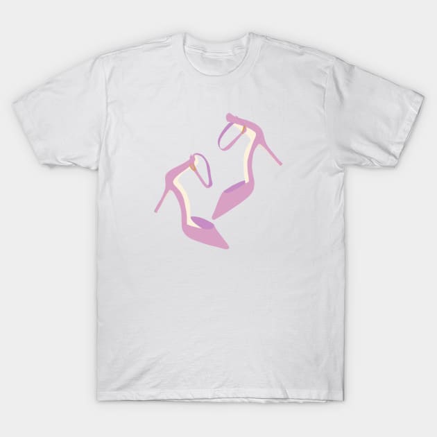 Princess Shoes 4 T-Shirt by littlemoondance